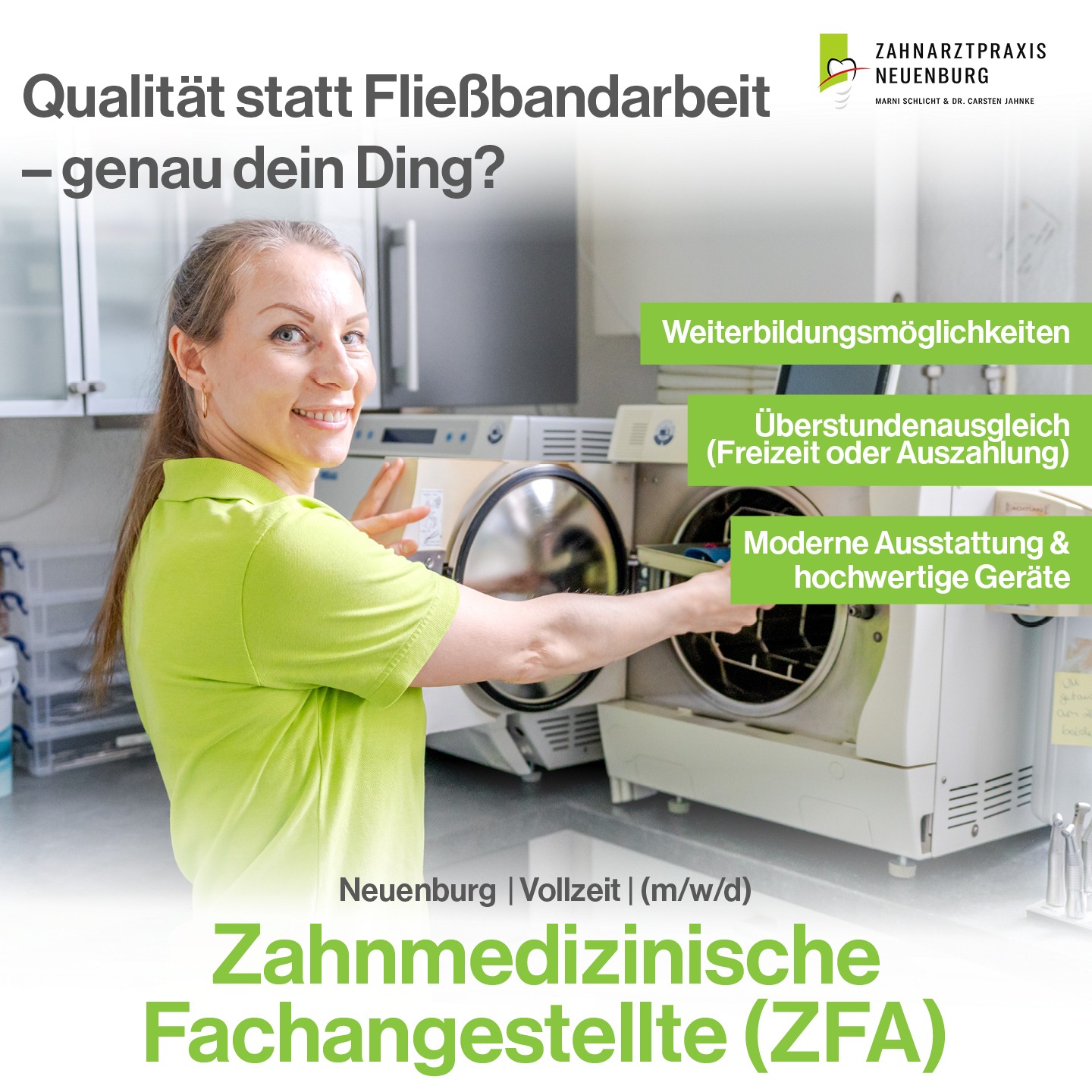 Stellenanzeige ZFA